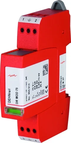 Dehn Dehn ÜS-Ableiter DEHNrail DR M 2P 75