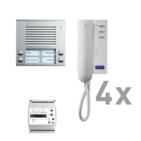 TCS Tür Control audio:pack PES04 ISH3030 4Tasten Aufputz PAAH042/001