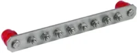 Dehn Potentialausgleichschiene ohne Abdeckung NIRO PAS I 8AP M10 V2A