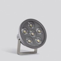 BEGA LED-Anbaustrahler 134W Konv DALI ws 84519K4 6LEDs graphit 4000K 7434lm mt