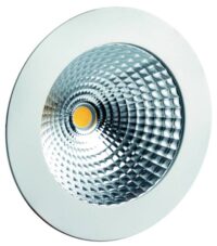 starr rund 700mA 25W IP40 4000K CRI80- weiss NINQITA COB LED-Einbaustrahler