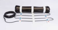 DEVI Freiflächenheizung 300W/qm 4270W DEVIsnow 300 14,5qm 1Kaltl 400V 30W/m