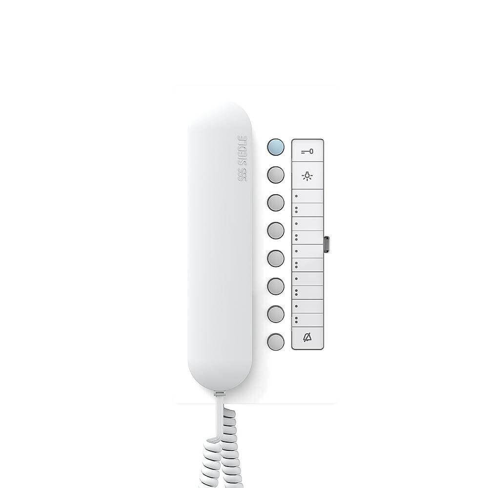 Siedle Siedle&Söhne Bus-Telefon Comfort weiß-hgl/schwarz BTC 850-02 WH/W