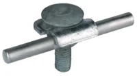 Dehn Klemmbock Rd 6-10mm St/tZn KB 6.10FRM10X35STTZN