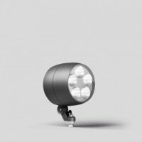 BEGA LED-Anbaustrahler 38,6W Konv DALI 85168 1LED graphit 4000K RGBW 2518lm mt