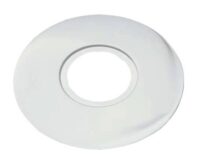 Rutec 55491 Deko-Lochblende 186mm weiß m.2 verlängerten Halteklammern