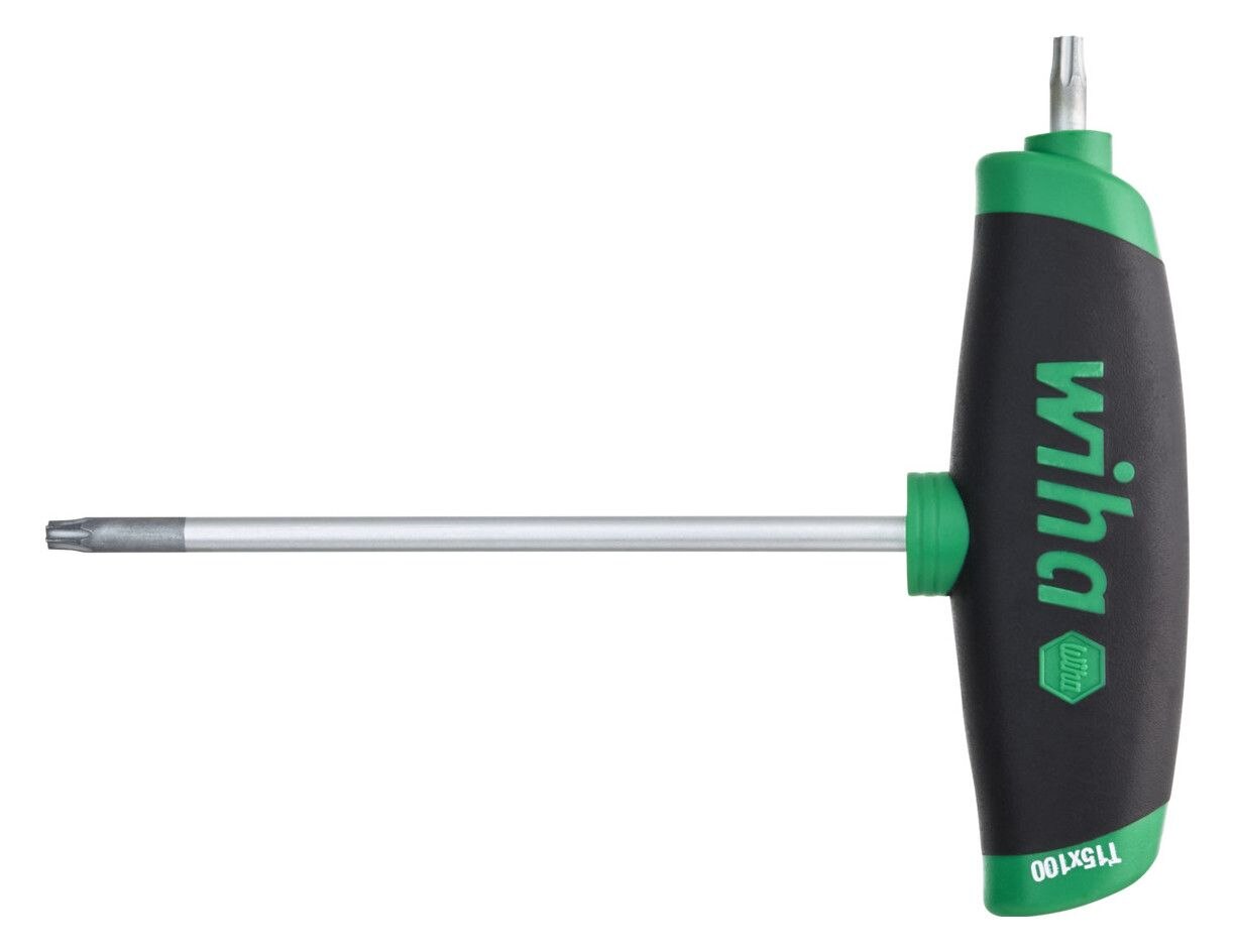 Wiha 45447 Stiftschlüssel mit Quergriff ComfortGrip TORX® mit Seitenabtrieb 45447