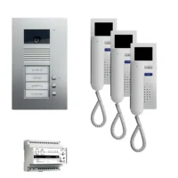 TCS Tür Control Videosprechanlgenset color 3 Tasten Freisprech. PVU1630-0010