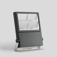 BEGA LED-Anbaustrahler 371W Konv 1-10V 84765K22 DALI 1LED graphit 2200K ws mt