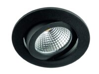 Rutec ALU57342UWWOK-M TALU LED-Einbaustr. schwenk.,rund,8W,IP20,270