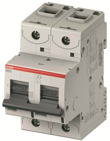 ABB ABB Stotz S&J Hochl.-Sicherungsautomat 2P C-Charakt. 6A S802N-C6