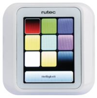 Rutec 88458 LED RGB+W DMX Touchscreen mit Alpha Nea Rahmen weiss