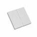 Eldat ELDAT RTS35-ACC-01-02P Wippe EIN/AUS 2x Format B6 weiß für Wandsender RTS23