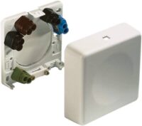 ABL Geräteanschlussdose Aufputz 5x6qmm IP20 2505 Schraubkl weiß