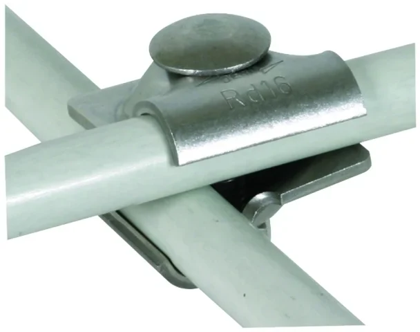 Dehn Dehn MV-Klemme NIRO für Rd 16/16mm MVK1616FRM10X50V2A