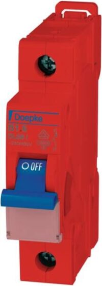 DOEPKE Leitungsschutzschalter UC B 16A DLS 6I B16-1 RT 6kA 1-polig 400V 16,67-60Hz