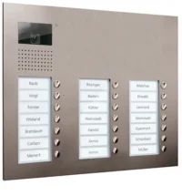 TCS Tür Control Video color Außenstation V PUK 21 Tasten 3-spal AVU16210-0030