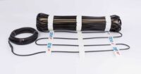 DEVI Freiflächenheizung 300W/qm 2630W DEVIsnow 300 8,25qm 1Kaltl 400V 30W/m