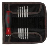 Wiha 281T601 SYSTEM 6 Set Schraubendreher mit Wechselklingen 32298