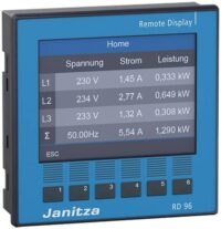 Janitza RD 96 Remote Display abgesetzt für UMG801 5231212
