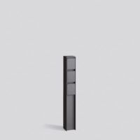 BEGA Installationssäule alu 600mm eins 71157 rechteck schraub graphit