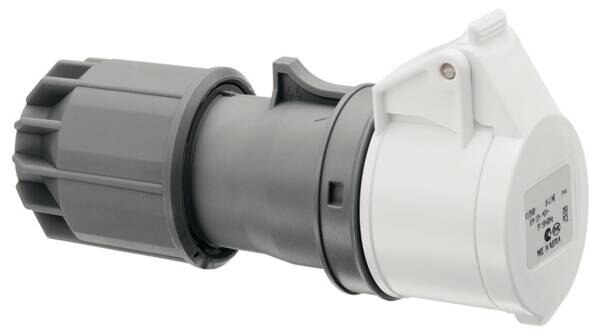 ABL ABL CEE-Kupplung 2-polig 16A IP44 20-25V/vi K01S20 12h Schraubkl ger Kunststoff