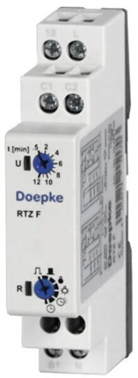 DOEPKE Treppenlichtzeitschalter Reiheneinbaugerät 1TE RTZ F elektr Multifunkt 196-253VAC