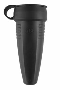 ABL Schutzkontaktkupplung Gummi IP44 ger 1569 schwarz Schraubkl