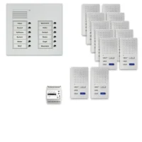 TCS Tür Control Audio Außenstation Pack 12 PUK 2reihig12Tast Unterputz PPUF12/2-EN/02