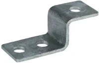 Dehn Endstück Z-Form St/tZn mit 3 Bohr. D11mm ES ZF 3XB11 STTZN