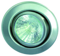 Rutec R55110 Edelstahl o.Sprengring schwenkbar f.MR16 Edelst.50 W