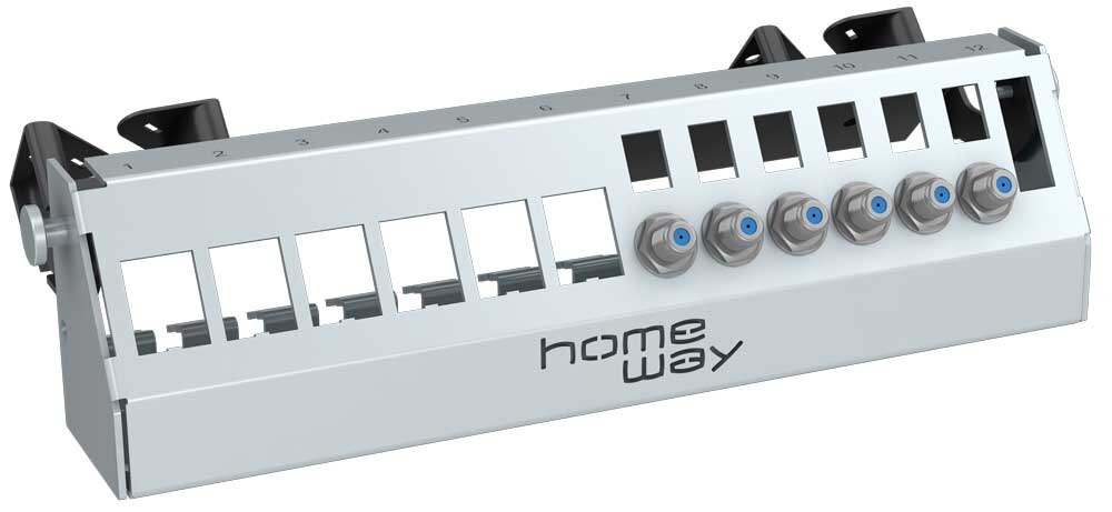 Homeway homeway HW-OFVF6/6/6-Z Verteilerfeld- rahmen one fiber mit Überlängenspeicher
