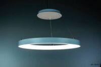 Ø515 H53mm 230V 46 1W IP20 3000K CRI80-RAL9006 CORMA-515 Ringleuchte