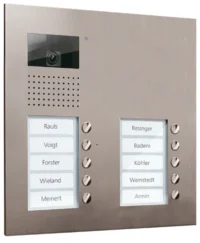 TCS Tür Control Video color Außenstation V PUK 10 Tasten 2-spal AVU15100-0030