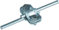 Dehn UNI-Trennklemme St/tZn für 2x Rd 8-10mm UTK 8.10 8.10 STTZN