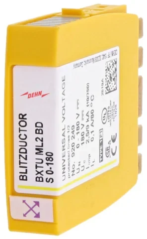 Dehn Dehn Kombi-Ableiter-Modul Blitzductor XTU BXTU ML2 BD S 0-180
