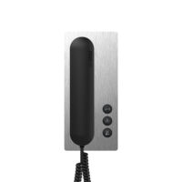 Siedle&Söhne Bus-Telefon Standard Edelstahl/schwarz BTS 850-02 E/S