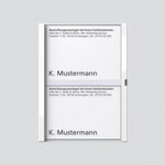Siedle&Söhne Namensschild ws-hgl für TM612-2/BTM650-02 200029952-00
