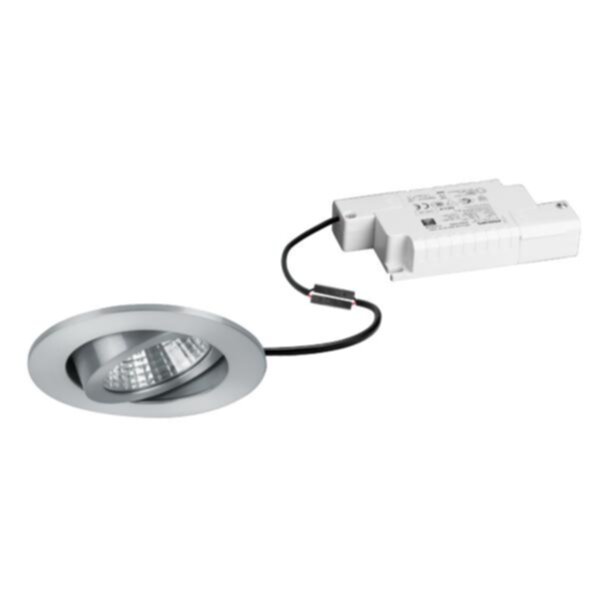 Brumberg Brumberg 39353253 LED alu-matt 6W 650lm 3000K 230V dim DA:68mm IP65