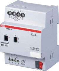 ABB Stotz S&J Schalt/Dimmaktor 2-fach, 16A, Reiheneinbaugerät SD/S2.16.1
