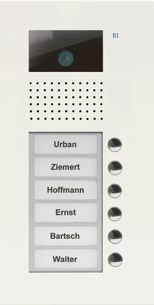 TCS TCS Tür Control Video color Außenstation V PUK 6 Tasten 1-spalt AVU14060-0019