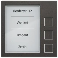 TCS Tür Control Klingeltastenmodul 3-Tasten SW AMI10913-0057