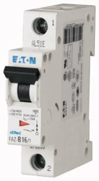 Eaton (Moeller) Leitungsschutzschalter B 16A, 1-polig FAZ-B16/1