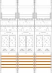 F-Tronic Komplettfeld 6Z eHZ mit Verdr E316 1050x750mm SS_5p 300mm