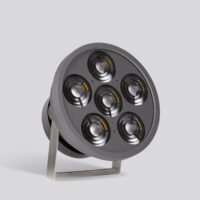 BEGA LED-Anbaustrahler 326W Konv 1-10V 84541K3 DALI 6LEDs graphit 3000K ws mt