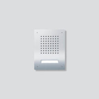 Siedle&Söhne Audio-Türstation Classic 6+n, 1RT, Edelstahl geb. F CL A 01 R-0