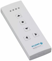ELDAT RT32E5004-01-02K Handsender Easywave 868 MHz 4-Kan. 4xAuf/Stop/Zu weiß