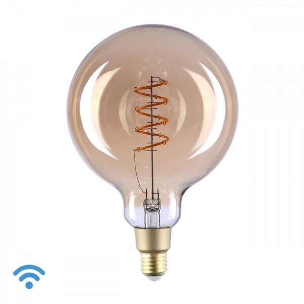 Shelly SHELLY LED Lampe WLAN Vintage G125 E27 LED G125
