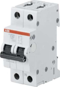 ABB Stotz S&J Sicherungsautomat Z, 6kA, 2A, 1-p+NA S201-Z2NA