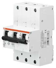 ABB ABB Stotz S&J Haupleitungsschutzschalter 25A E 25kA 3P S753DR-E25